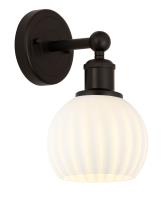 One Light Wall Sconce by Innovations - Edison Collection, Oil Rubbed Bronze Finish - 616-1W-OB-G1217-6WV