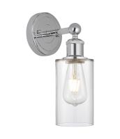 One Light Wall Sconce by Innovations - Edison Collection, Polished Chrome Finish - 616-1W-PC-G802
