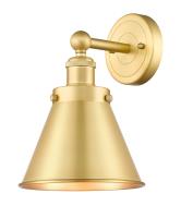 One Light Wall Sconce by Innovations - Edison Collection, Satin Gold Finish - 616-1W-SG-M13-SG