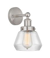 One Light Wall Sconce by Innovations - Edison Collection, Brushed Satin Nickel Finish - 616-1W-SN-G172