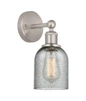 One Light Wall Sconce by Innovations - Edison Collection, Brushed Satin Nickel Finish - 616-1W-SN-G257