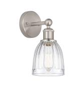 One Light Wall Sconce by Innovations - Edison Collection, Brushed Satin Nickel Finish - 616-1W-SN-G442