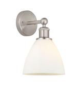 One Light Wall Sconce by Innovations - Edison Collection, Brushed Satin Nickel Finish - 616-1W-SN-GBD-751