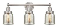 Three Light Bath Vanity by Innovations - Edison Collection, Brushed Satin Nickel Finish - 616-3W-SN-G58