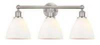 Three Light Bath Vanity by Innovations - Edison Collection, Brushed Satin Nickel Finish - 616-3W-SN-GBD-751