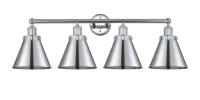 Four Light Bath Vanity by Innovations - Edison Collection, Polished Chrome Finish - 616-4W-PC-M13-PC
