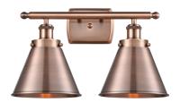Two Light Bath Vanity by Innovations - Ballston Urban Collection, Antique Copper Finish - 916-2W-AC-M13-AC