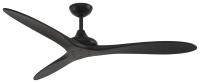 60"Ceiling Fan by Minka Aire - Vapor Collection, Coal Black Finish - F662-CL