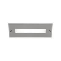 LED Exterior Wall/Step Light by Kuzco Lighting - Bristol Collection, Gray Finish - ER95610-GY