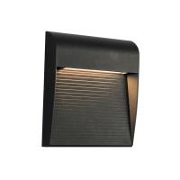LED Exterior Wall Sconce by Kuzco Lighting - Casa Collection, Black Finish - EW27907-BK