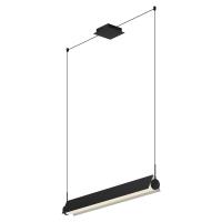 LED Linear Pendant by Kuzco Lighting - Phoenix Collection, Black/White Finish - LP73536-BK/WH-UNV
