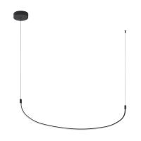LED Linear Pendant by Kuzco Lighting - Talis Collection, Black Finish - LP89048-BK-UNV