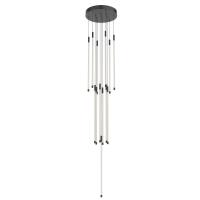 LED Pendant by Kuzco Lighting - Motif Collection, Black Finish - MP75127-BK-UNV-010