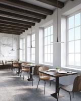 LED Pendant by Kuzco Lighting - Disc Collection, Black Finish - PD46216-BK-UNV