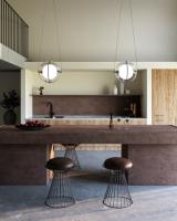 LED Pendant by Kuzco Lighting - Aries Collection, Black Finish - PD76712-BK-UNV