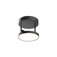 LED Semi Flush Mount by Kuzco Lighting - Novel Collection, Black Finish - SF72205-BK-UNV