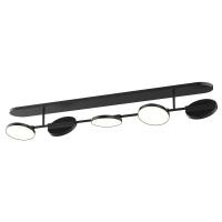 LED Vanity Light by Kuzco Lighting - Novel Collection, Black Finish - VL72237-BK-UNV