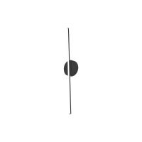 LED Wall Sconce by Kuzco Lighting - Chute Collection, Black Finish - WS14935-BK-UNV