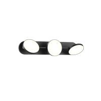 LED Vanity Light by Kuzco Lighting - Novel Collection, Black Finish - VL72221-BK-UNV