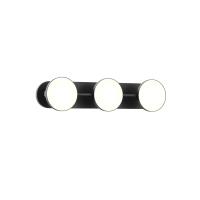 LED Vanity Light by Kuzco Lighting - Novel Collection, Black Finish - VL72221-BK-UNV