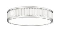 LED Flush Mount by Z-Lite - Stari Collection, Brushed Nickel Finish - 1013F12-BN-LED