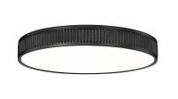 LED Flush Mount by Z-Lite - Stari Collection, Matte Black Finish - 1013F20-MB-LED