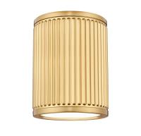 LED Flush Mount by Z-Lite - Stari Collection, Modern Gold Finish - 1013F6-MGLD-LED
