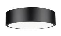 LED Flush Mount by Z-Lite - Coronado Collection, Matte Black Finish - 1017F16-MB-LED