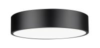 LED Flush Mount by Z-Lite - Coronado Collection, Matte Black Finish - 1017F20-MB-LED