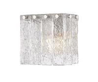One Light Wall Sconce by Z-Lite - Glacier Collection, Brushed Nickel Finish - 1943-1S-BN