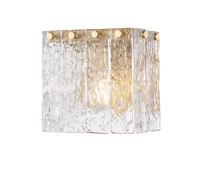 One Light Wall Sconce by Z-Lite - Glacier Collection, Modern Gold Finish - 1943-1S-MGLD