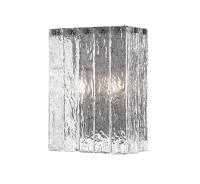 Two Light Wall Sconce by Z-Lite - Glacier Collection, Matte Black Finish - 1943-2S-MB