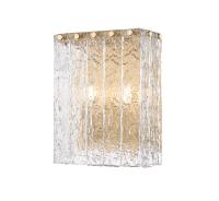 Two Light Wall Sconce by Z-Lite - Glacier Collection, Modern Gold Finish - 1943-2S-MGLD
