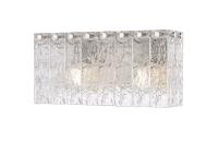 Two Light Vanity by Z-Lite - Glacier Collection, Brushed Nickel Finish - 1943-2V-BN