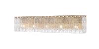 Five Light Vanity by Z-Lite - Glacier Collection, Modern Gold Finish - 1943-5V-MGLD