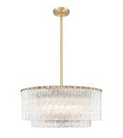 Ten Light Pendant by Z-Lite - Glacier Collection, Modern Gold Finish - 1943P26-2-MGLD