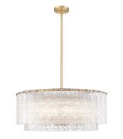 12 Light Pendant by Z-Lite - Glacier Collection, Modern Gold Finish - 1943P32-2-MGLD