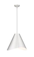 One Light Pendant by Z-Lite - Aria Collection, Brushed Nickel Finish - 1952P18-BN