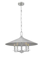 Five Light Pendant by Z-Lite - Rialto Collection, Signature Pewter Finish - 1953-22SPT