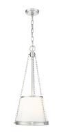 Four Light Pendant by Z-Lite - Madeline Collection, Brushed Nickel Finish - 1954P12-BN