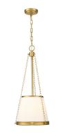 Four Light Pendant by Z-Lite - Madeline Collection, Modern Gold Finish - 1954P12-MGLD