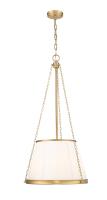 Five Light Pendant by Z-Lite - Madeline Collection, Modern Gold Finish - 1954P18-MGLD