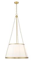 Six Light Pendant by Z-Lite - Madeline Collection, Modern Gold Finish - 1954P24-MGLD