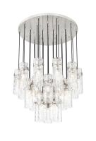 27 Light Chandelier by Z-Lite - Fontaine Collection, Brushed Nickel Finish - 7002P5-27R-BN