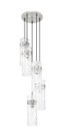 Five Light Chandelier by Z-Lite - Fontaine Collection, Brushed Nickel Finish - 7002P5-5R-BN