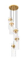 Five Light Chandelier by Z-Lite - Fontaine Collection, Rubbed Brass Finish - 7002P5-5R-RB