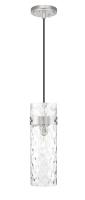 One Light Pendant by Z-Lite - Fontaine Collection, Brushed Nickel Finish - 7002P5-BN