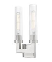Two Light Wall Sconce by Z-Lite - Beau Collection, Brushed Nickel Finish - 740-2S-BN