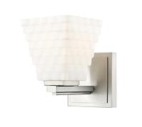 One Light Wall Sconce by Z-Lite - Annalise Collection, Brushed Nickel Finish - 7514-1S-BN