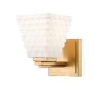 One Light Wall Sconce by Z-Lite - Annalise Collection, Modern Gold Finish - 7514-1S-MGLD
